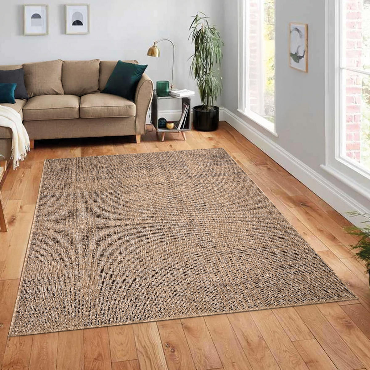 OUTDOORTEPPICH 200/280 cm Aachen 783 - Beige, Kunststoff (200/280cm) - Paco Home
