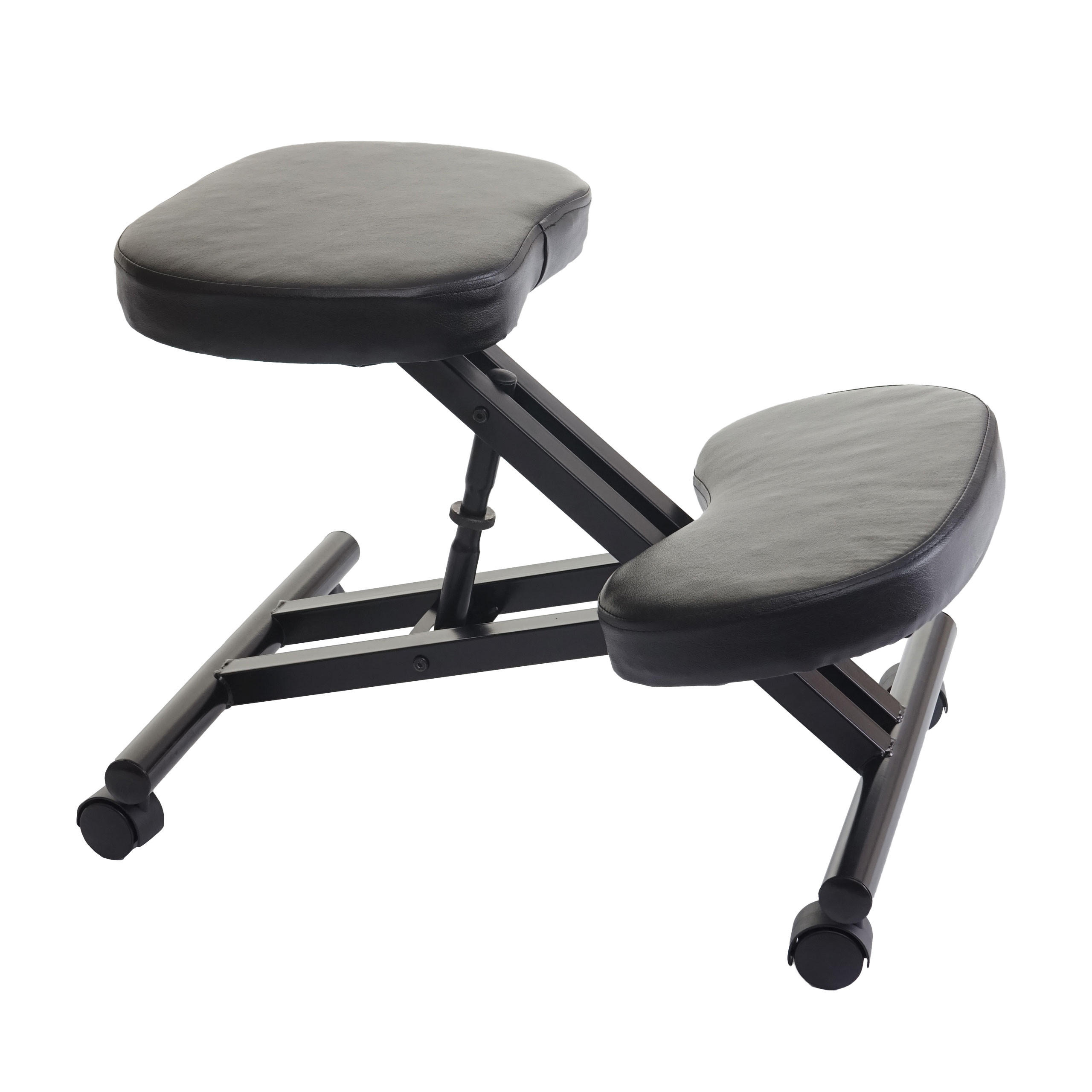 KNIESTUHL ROLLBAR Schwarz - Schwarz, Textil (50/67/67cm) - MCW
