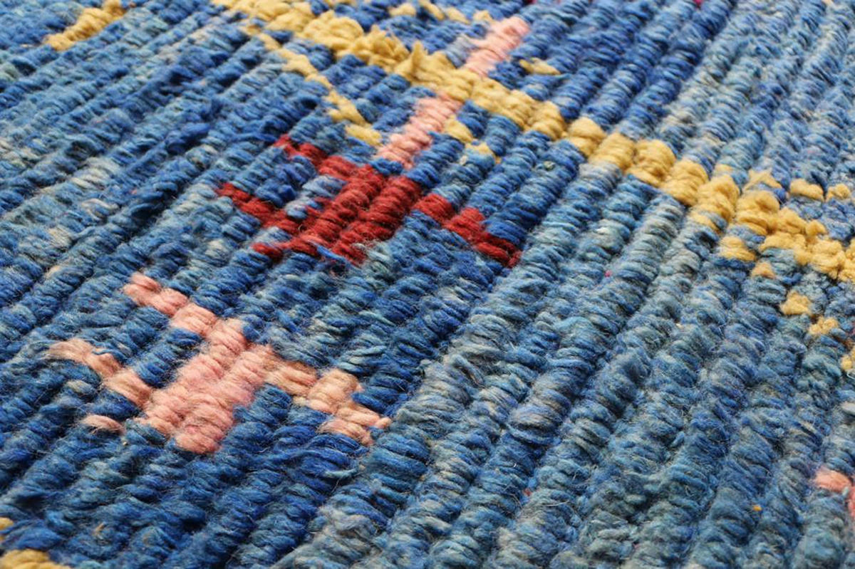 BERBERTEPPICH aus reiner Wolle 81x 383 cm - Multicolor, Naturmaterialien (81/383cm) - AFK Living