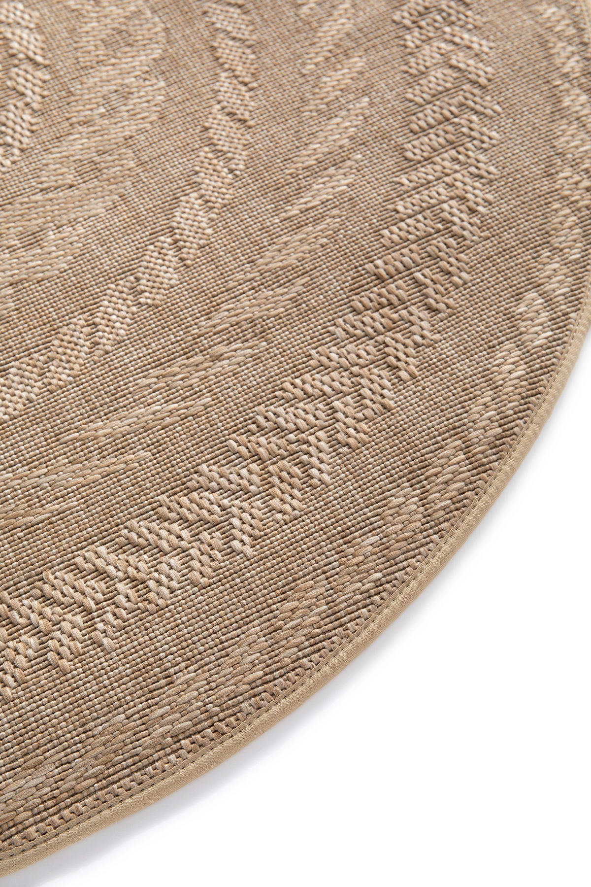 TEPPICH In- Outdoor, fleckenresistent beige - Beige, Textil (160/160cm) - AFK Living
