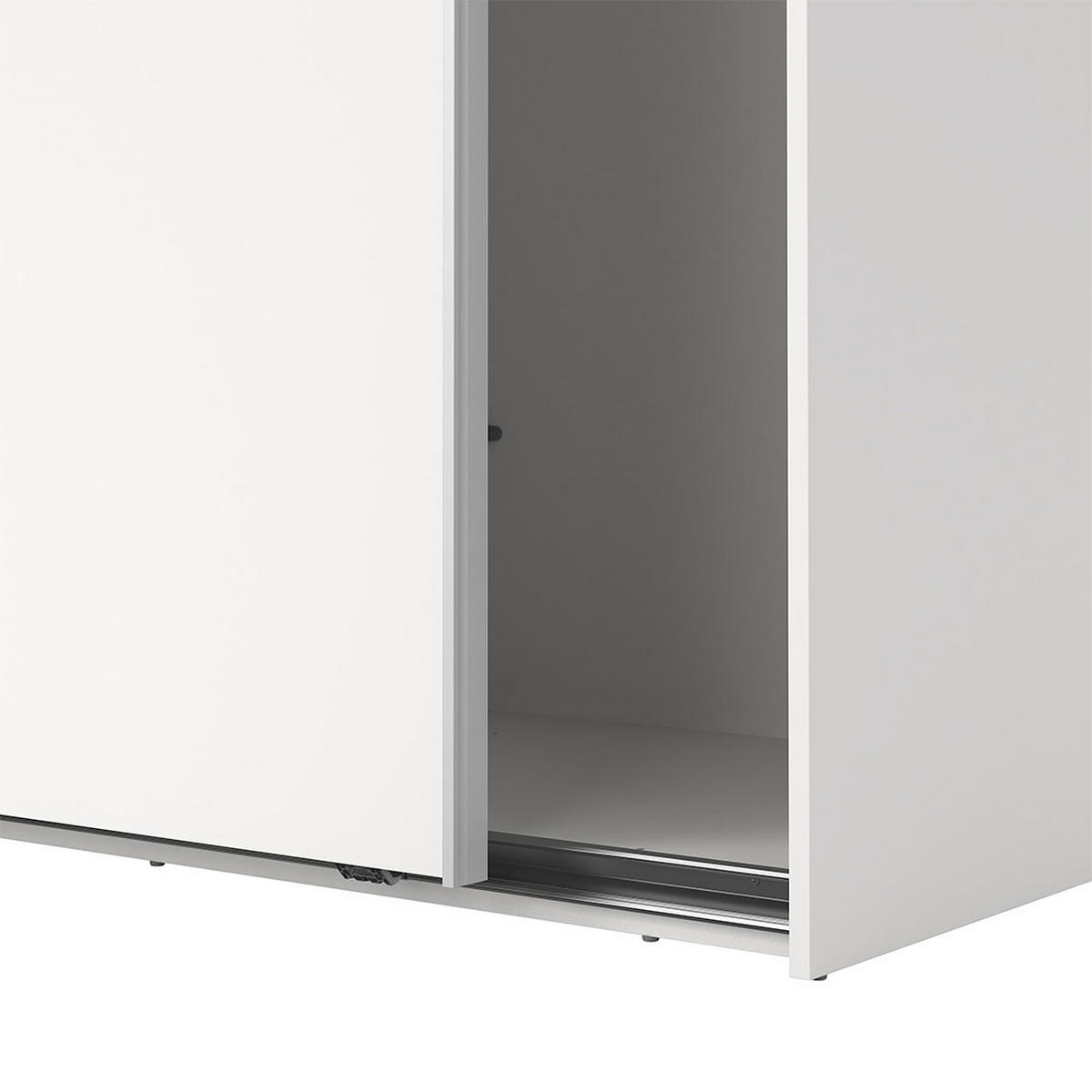 SCHIEBETÜRENSCHRANK, Como, Weiß, Holzwerkstoff, 244 x 67 x 221 cm - Weiß, Holzwerkstoff (244/221/67cm) - ebuy24