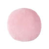 DEKOKISSEN rund rosa, Baumwollsamt?40 cm - Rosa, Textil (40/40cm) - Homescapes