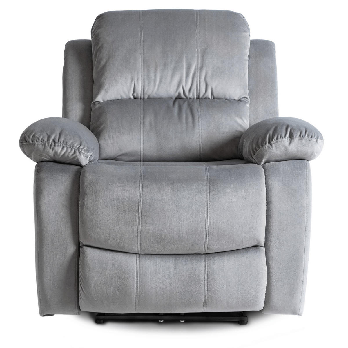 RELAXSESSEL ARON fürs Wohnzimmer Grau - Grau, Textil (53/101/88cm) - makarowski meble