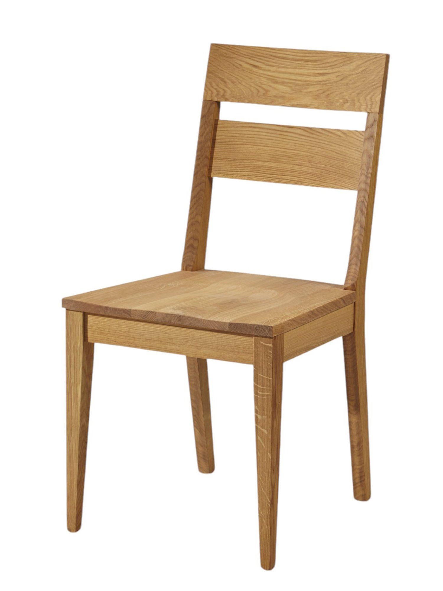 ESSZIMMERSTUHL (2er-Set) Delphina Massivholz 45 x 47 x 89 Wildeiche - Wildeiche, Holz (47/89/45cm) - 58aufmkessel