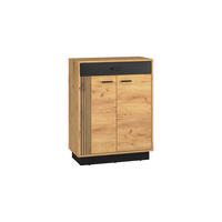 SIDEBOARD VASCO Beige 70x34x91 cm - Beige, Holzwerkstoff (70/91/34cm) - FURNLUX