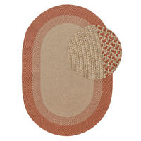 OUTDOORTEPPICH Nandi Terracotta 140/200 cm - Braun, Kunststoff/Textil (140/1cm) - KUNSTLOFT