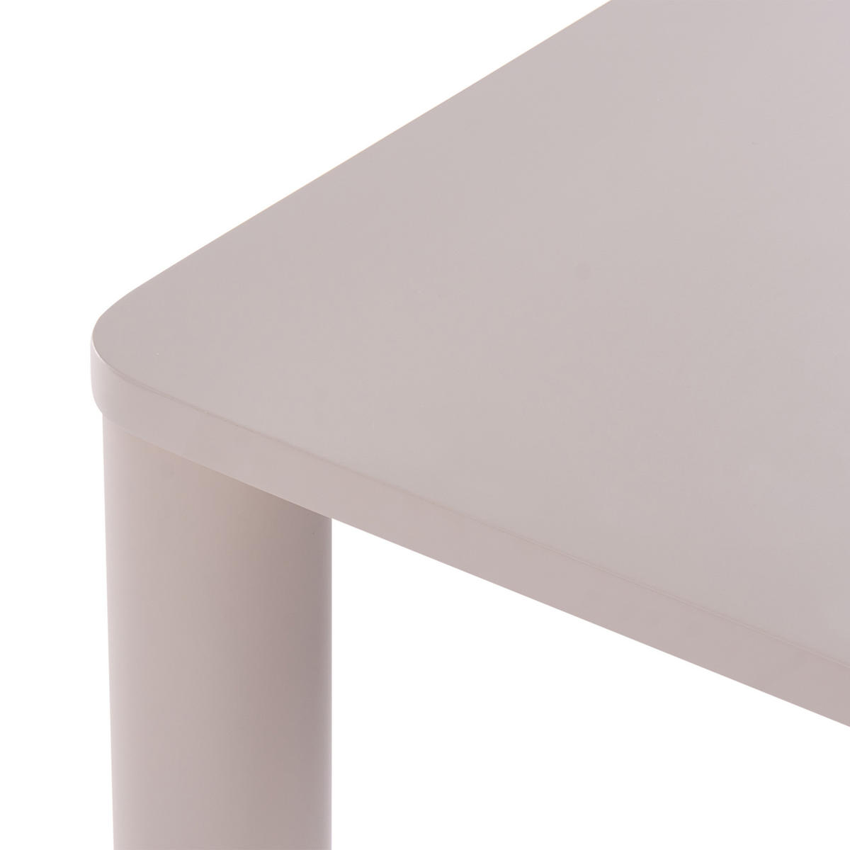 KONFERENČNÍ STOLEK Taupe Yentna - béžová/šedohnědá, kompozitní dřevo (120/60/40cm) - Beliani