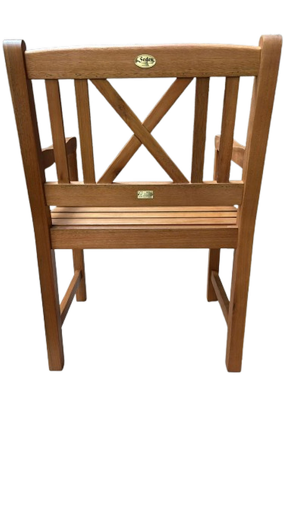 GARTENSESSEL Aalborg Natur - Braun, Holz (58/90/59cm) - Sedex