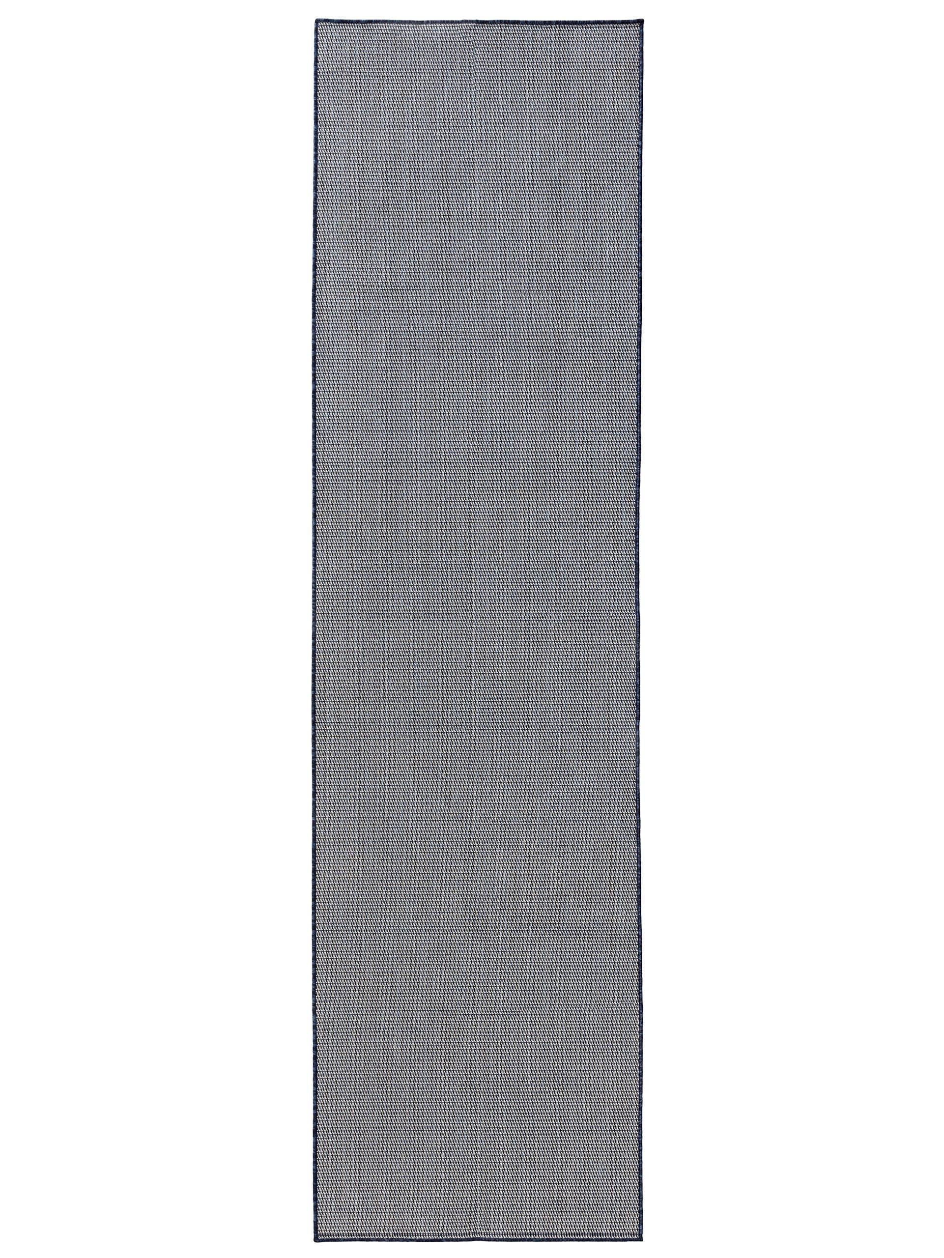 OUTDOORTEPPICH Lou Blau 70x200 cm - Blau, Kunststoff (70/200cm) - benuta