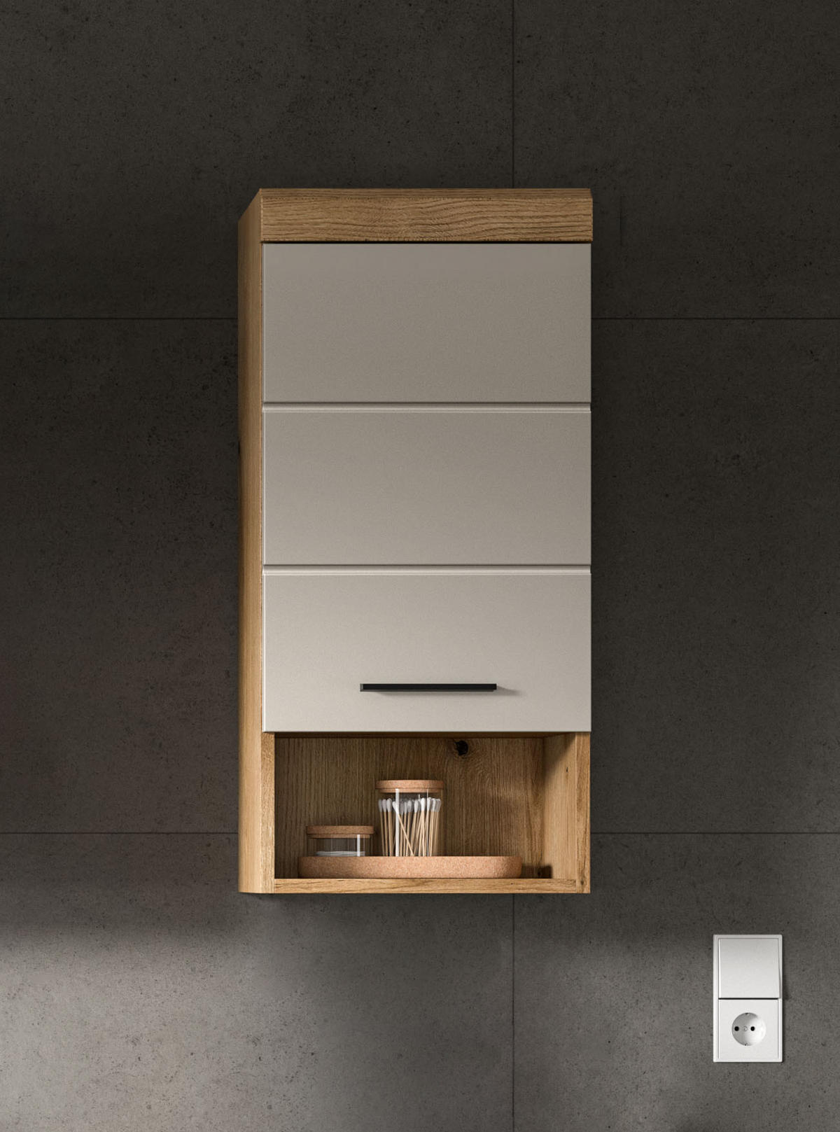 HÄNGEUNTERSCHRANK SCOUT (B/H/T: ca. 37/79/24 cm) in Evoak Oak Nachbildung/- - Eiche Artisan, Holz (37/79/24cm)