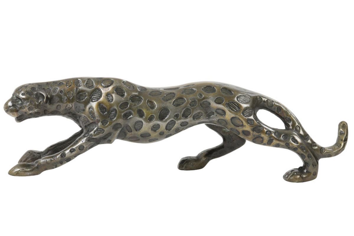 ORNAMENT Sisoko Bronze 50/10/12 cm - Bronzefarben, Metall (10/12/50cm) - Light & Living