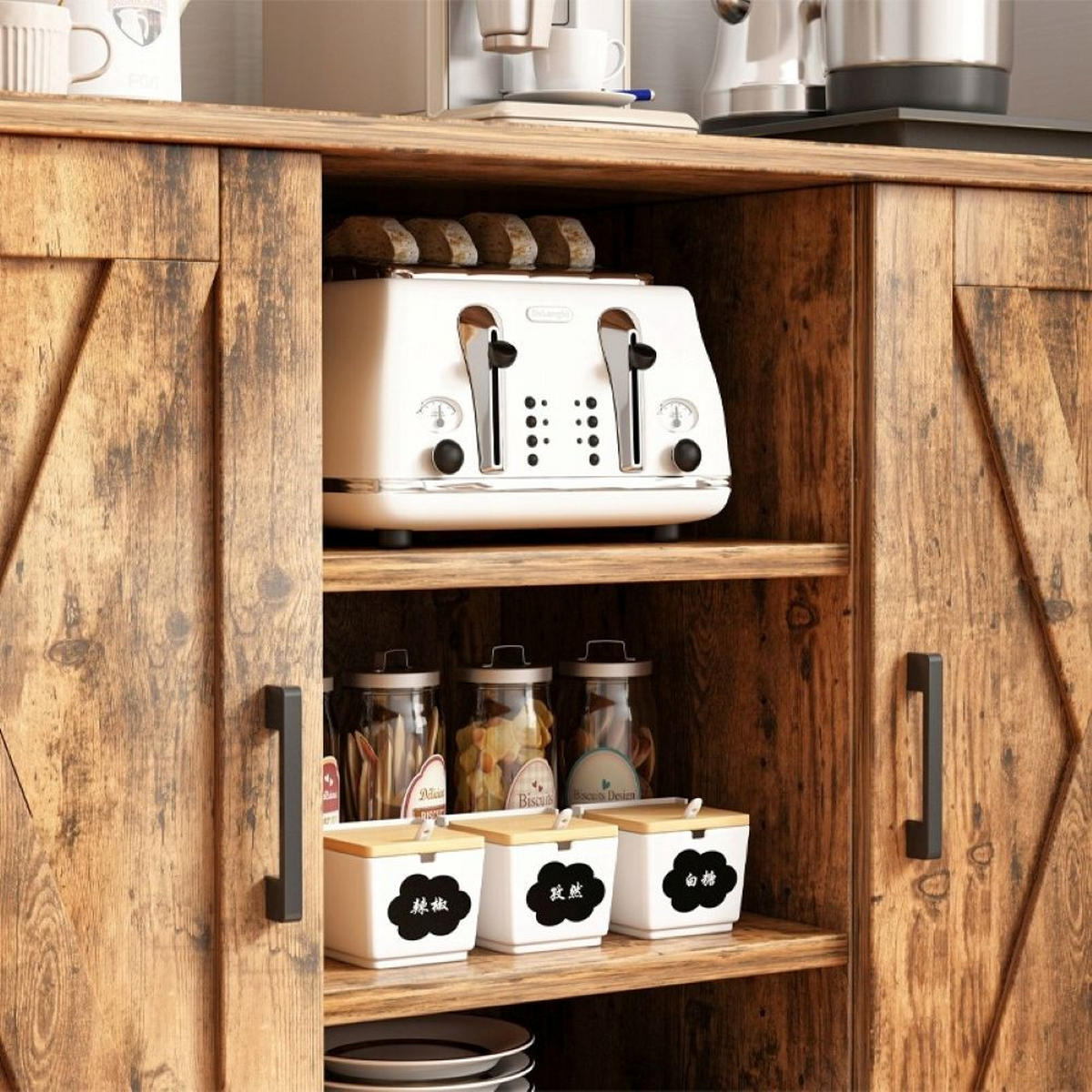 KOMMODE, braun 100/35/70 cm - Braun, Holzwerkstoff (100/70/35cm)