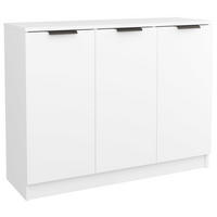 SIDEBOARD Weiss 90,5/30/70 Cm Holzwerkstoff - Weiß, Holzwerkstoff (30/70/90.5cm) - vidaXL