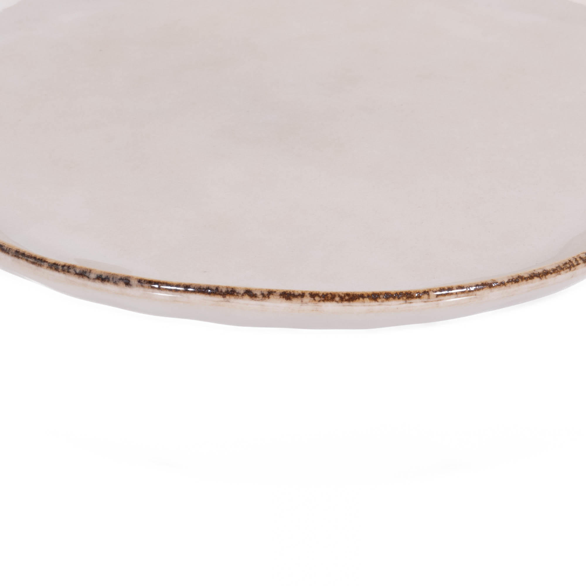 TELLER Ø 21 cm - Weiß, Keramik (21cm) - Siaki
