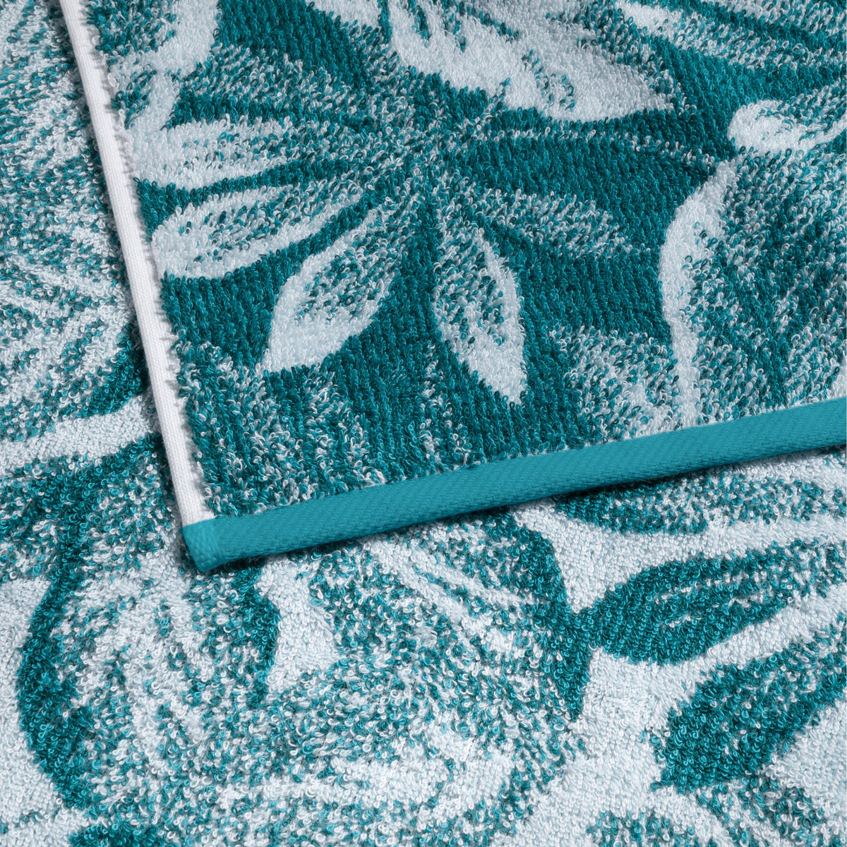 HANDTUCH TIDE - Blau/Grün, Textil (50/100cm) - MÖVE