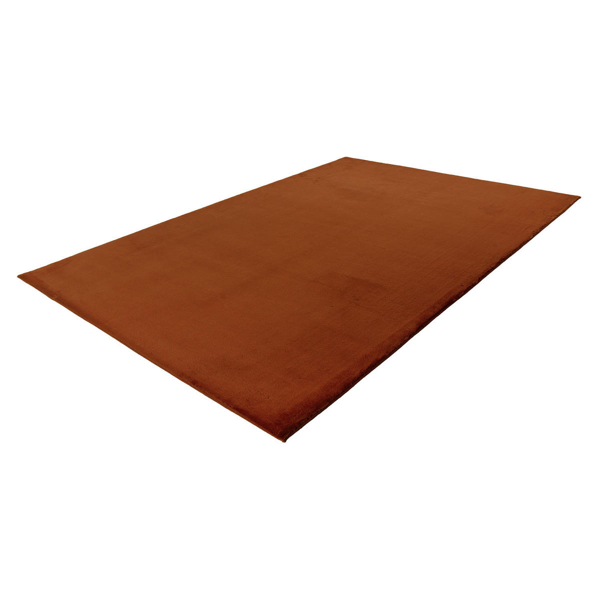 HOCHFLOR-TEPPICH Topia 400 Terra-Rot 160x230 cm - Rot, Textil (230/160cm) - carpet city