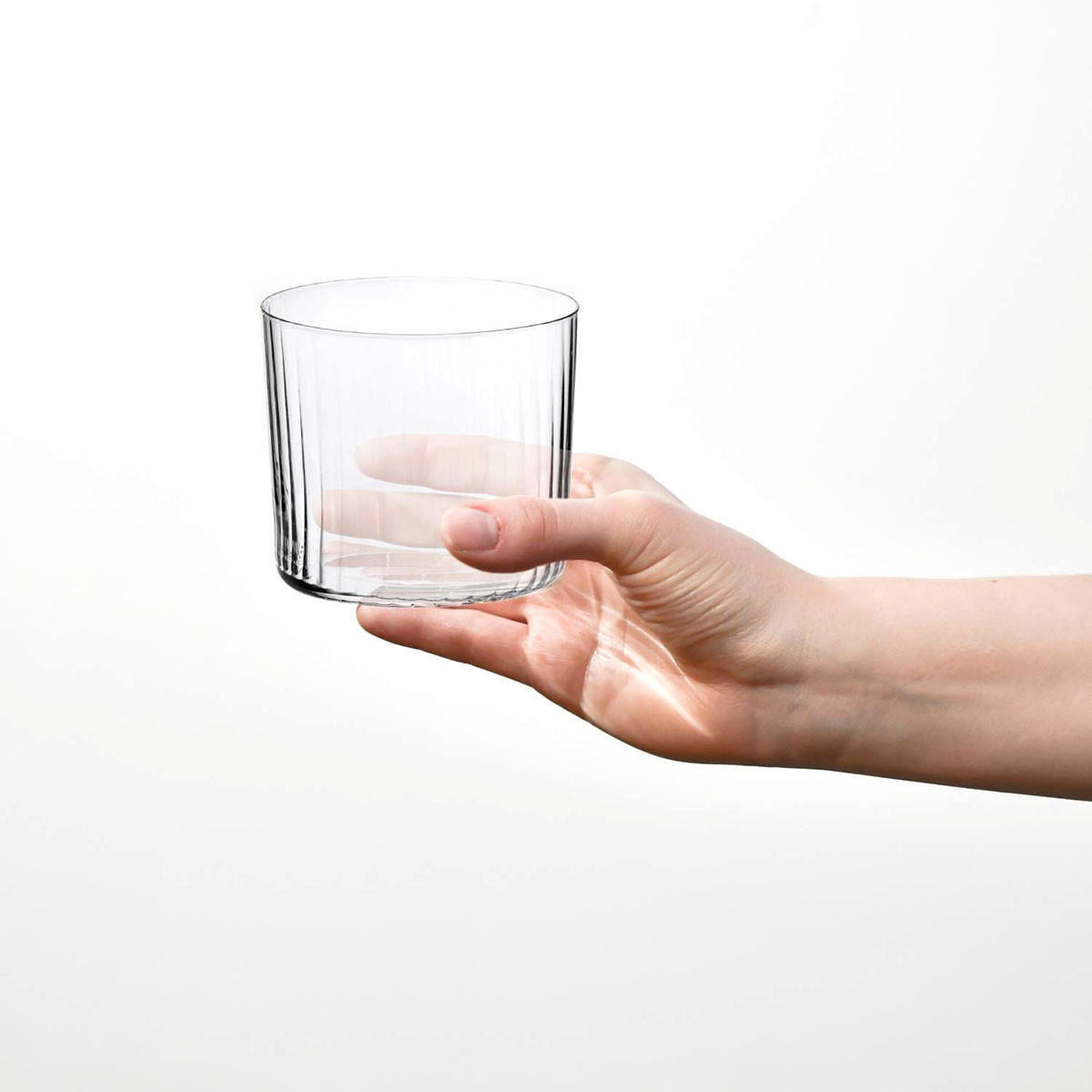 GLÄSER MIT VERTIKALOPTIK Mixology, 6er-Set, 350 ml - Transparent, Glas (0.35L) - Krosno Glass