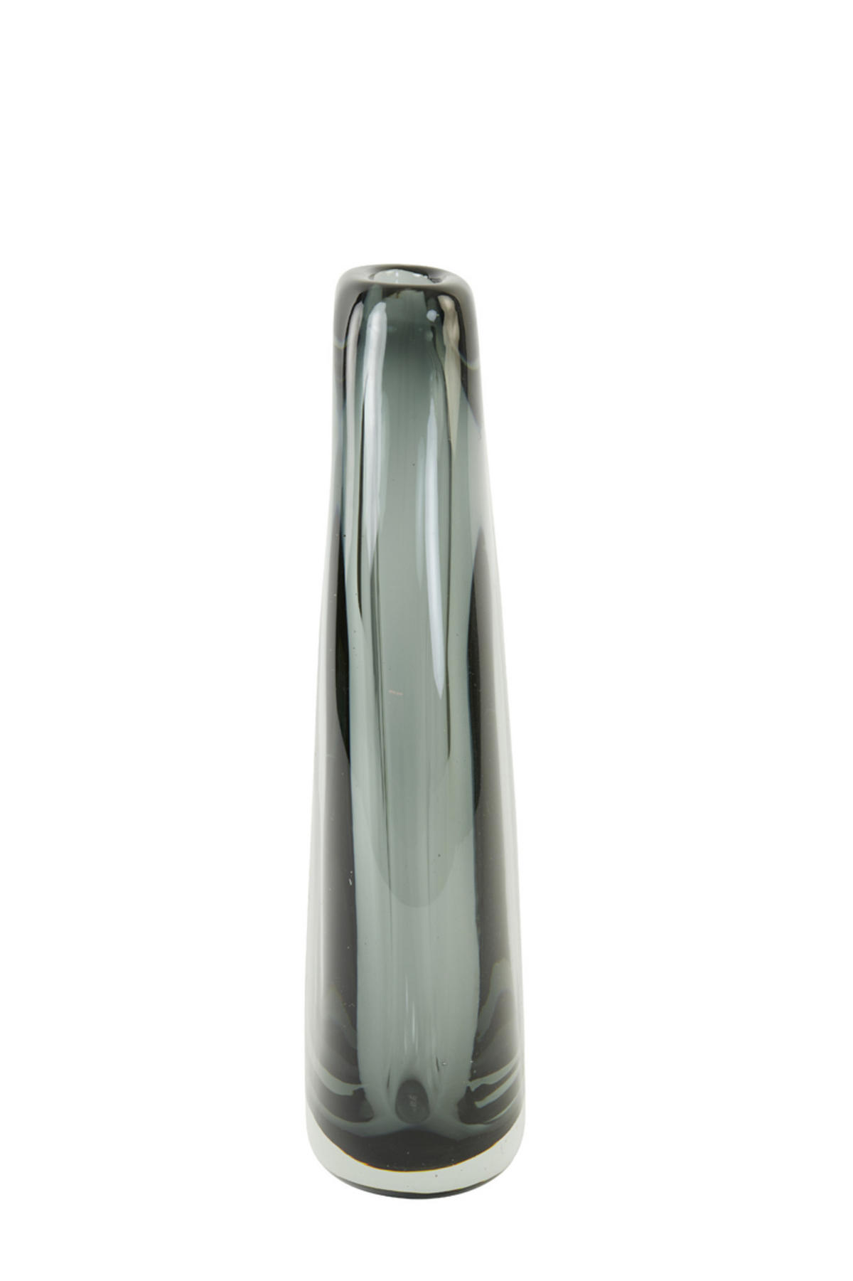 VASE Calla Grau 17/8/31,5 cm - Grau, Glas (31.5cm) - Light & Living