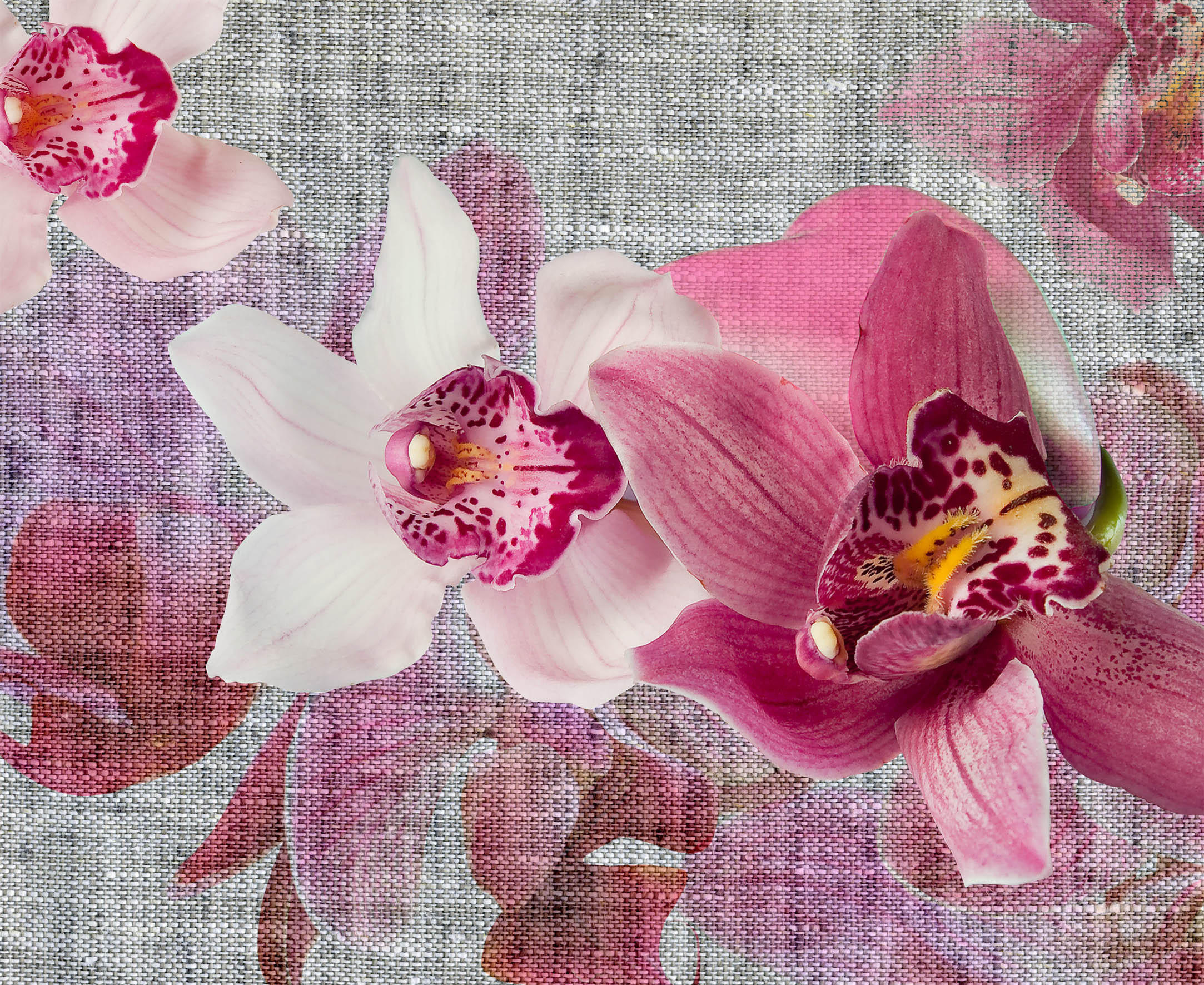 FOTOTAPETE Blumen 375 x 270 cm - Pink, Papier (375/270cm) - Sanders & Sanders