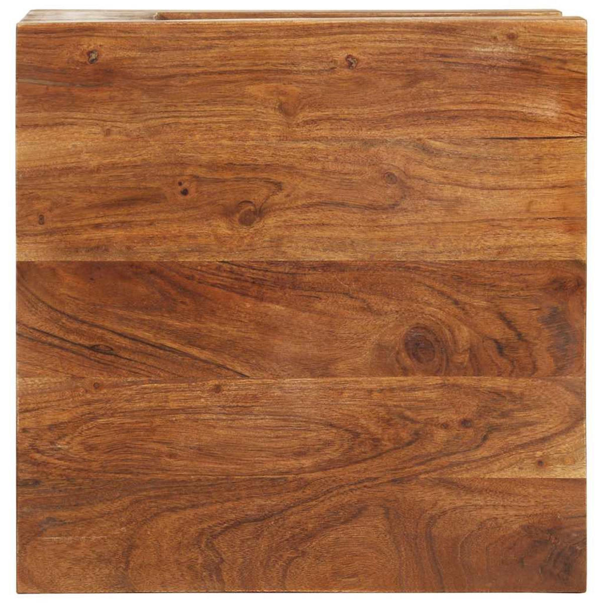 COUCHTISCH 45/45/40 Cm Massivholz Akazie - Braun, Holz (45/45/40cm) - vidaXL