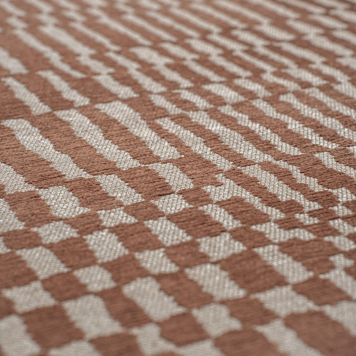 TEPPICH Ksar Berber 140/140 cm - Rot, Textil (140/140cm) - Louis De Poortere