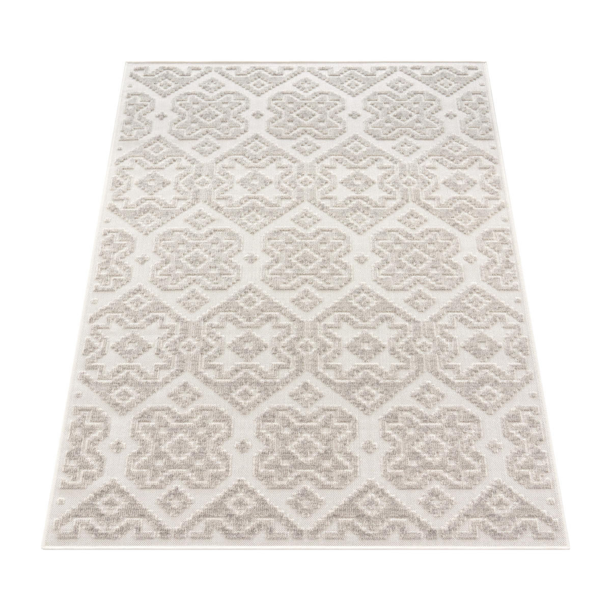 OUTDOORTEPPICH 120/170 cm Stilo 864 - Creme, Textil (120/170cm) - Paco Home