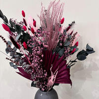 TOUCH of Berry: Zeitlose Eleganz in Beerentönen - Trockenblumenstrauß fürs ganze Jahr - 50 cm / beere - Beere, Naturmaterialien (50cm) - Lykke & You