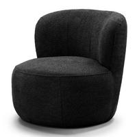 SESSEL - Schwarz, Textil (78/75/84cm) - home24