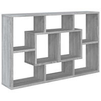 WANDREGAL Grau Sonoma 85/16/52,5 Cm Cm Holzwerkstoff - Grau, Holzwerkstoff (16/52.5/85cm) - vidaXL