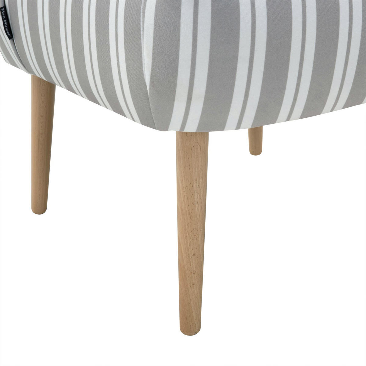 POLSTERSESSEL Kamle Flachgewebe hellgrau - Hellgrau, Kunststoff (58/78/68cm) - 58aufmkessel