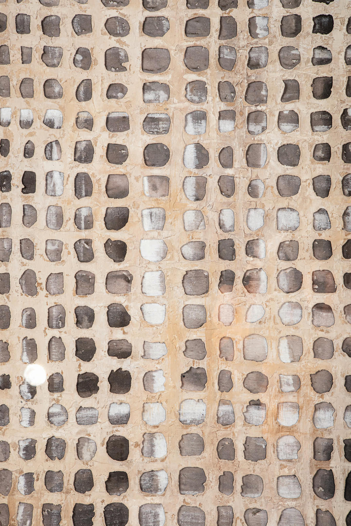 WANDPANEEL Carmell Beige 90/6.5/120cm - Beige, Textil (6.5/120/90cm) - PTMD Collection
