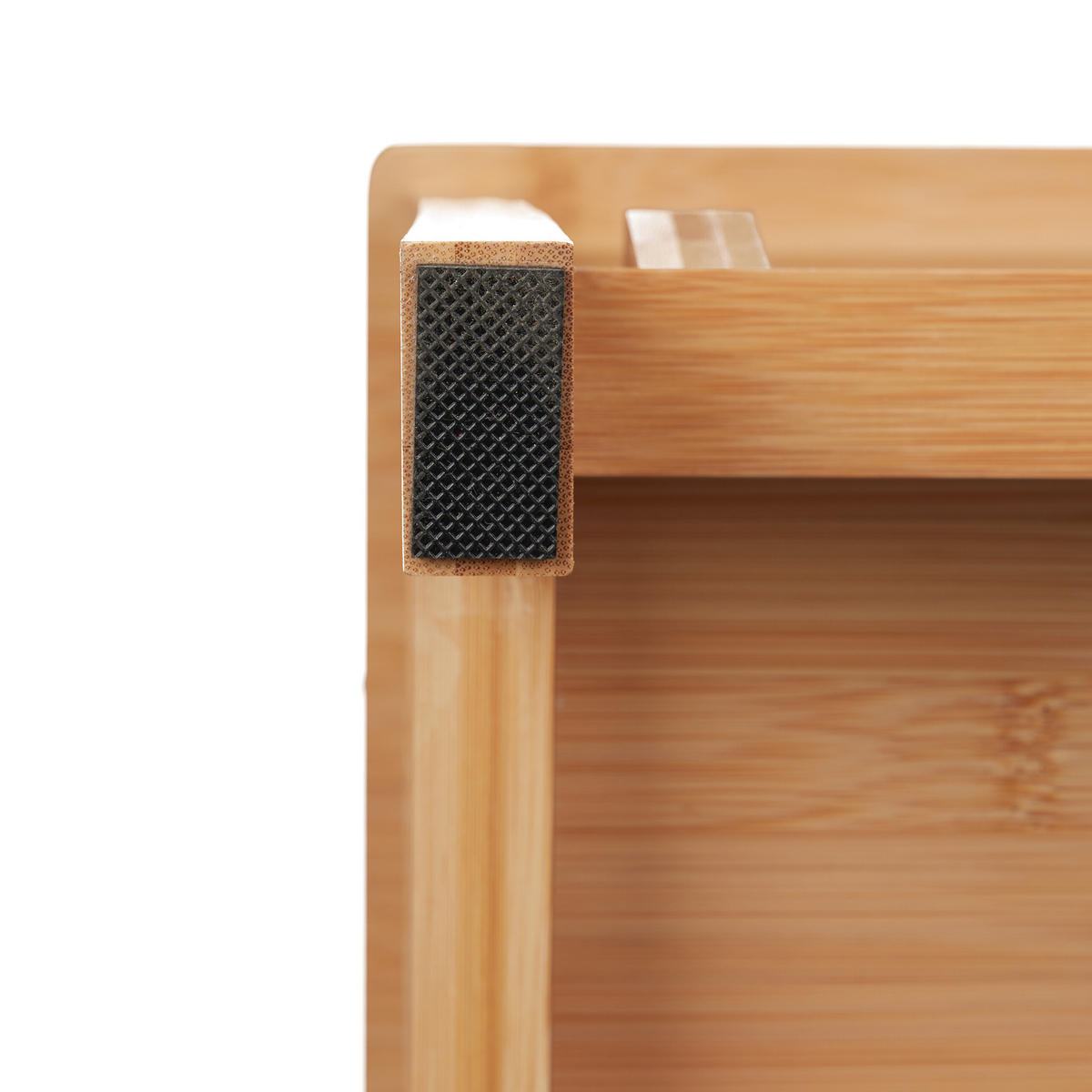 TRITTHOCKER - Hellbraun, Holz (45/48/51cm) - Relaxdays