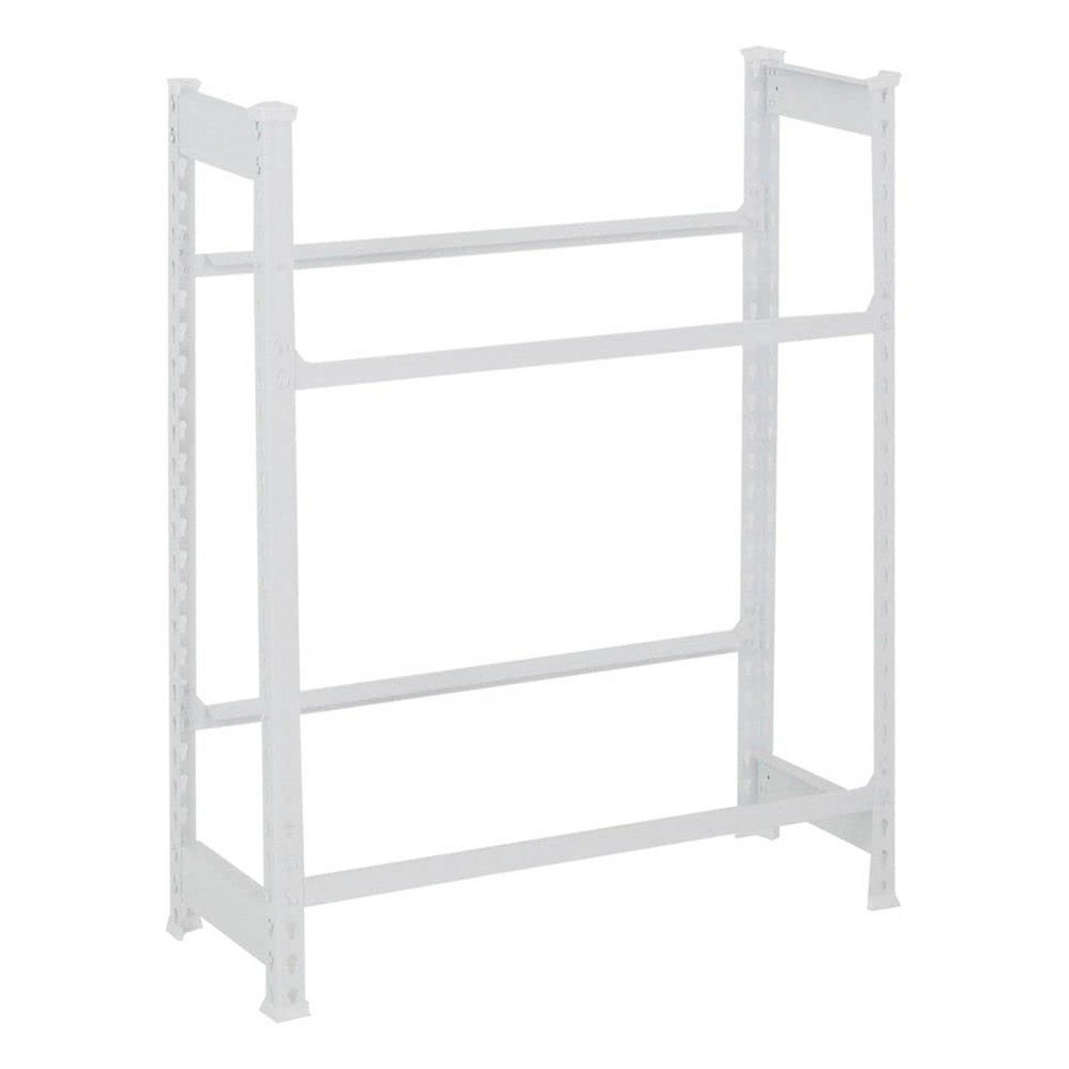 GETRÄNKEKISTENREGAL Camel HxBxT 100 x 80 x 30 cm Weiß - Weiß, Metall (80/100/30cm) - PROREGAL