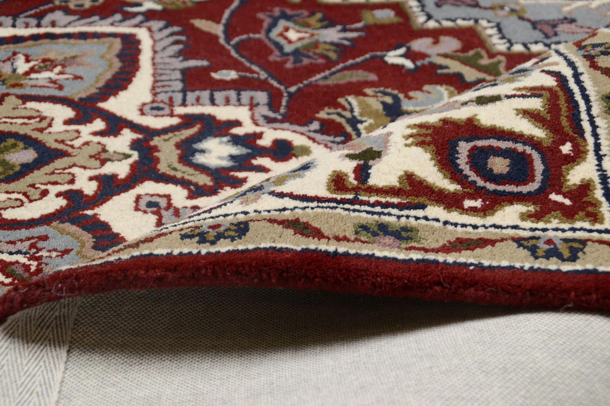 HANDTUFTTEPPICH Royal Heriz 160x230 cm - Rot, Textil (160/230cm) - THEKO