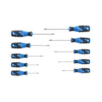 2163 TX-010 3K-SCHRAUBENDREHER-SATZ 10-TEILIG TX T7-T40 - Multicolor, Kunststoff/Metall (26/36cm) - Gedore