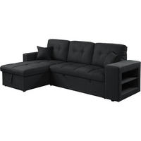 ECKSOFA axel Grau - Grau, Textil (82/233cm) - Habitat Garten