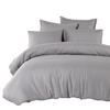 BETTWÄSCHE 5-teilig 220/240 cm YS - Hellgrau, Textil (220/240cm) - ROLFNERS