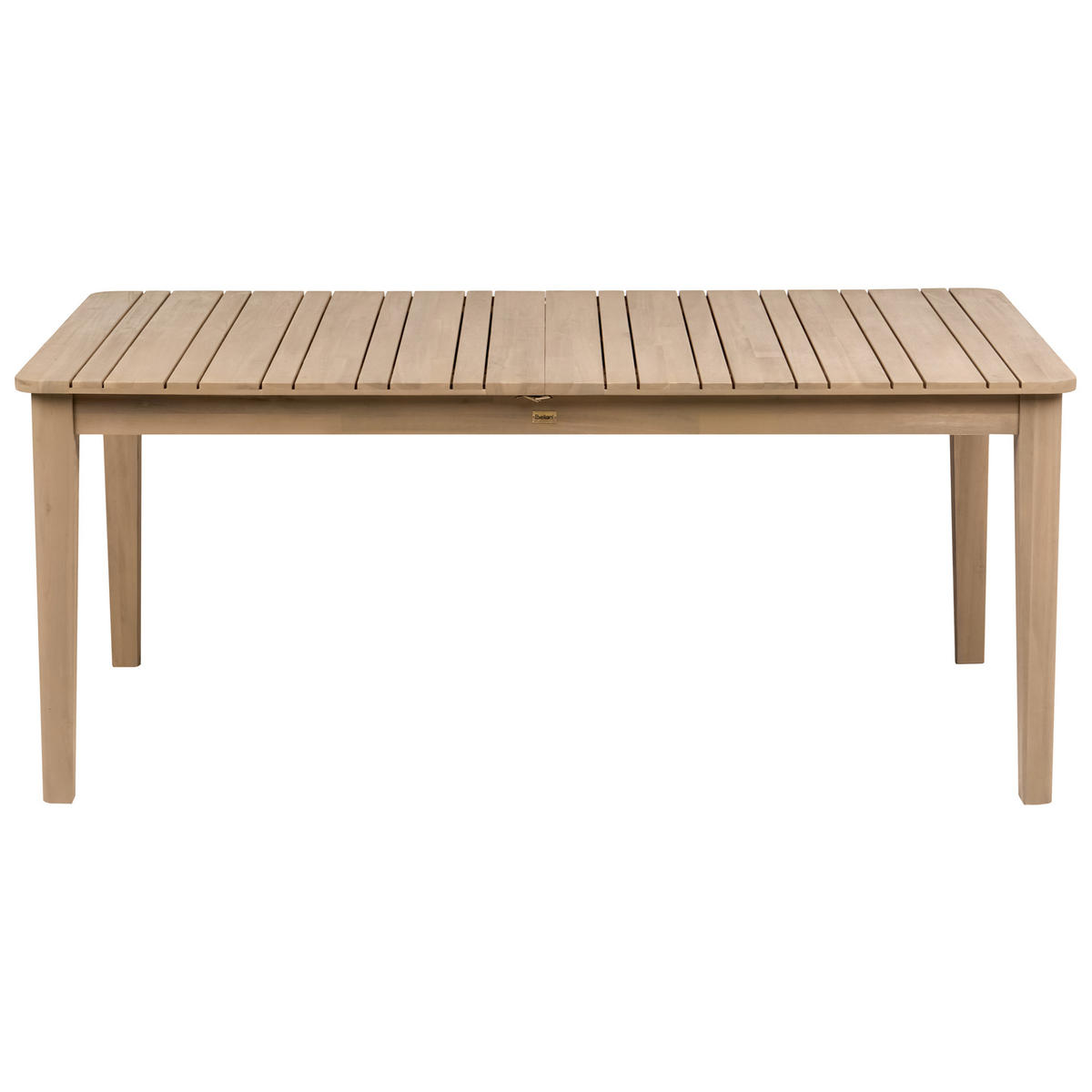 GARTENTISCH ausziehbar 180/280/100 cm zertifiziertes Akazienholz Hellbraun Toscanella - Hellbraun/Braun, Holz (180/100/75cm) - Beliani