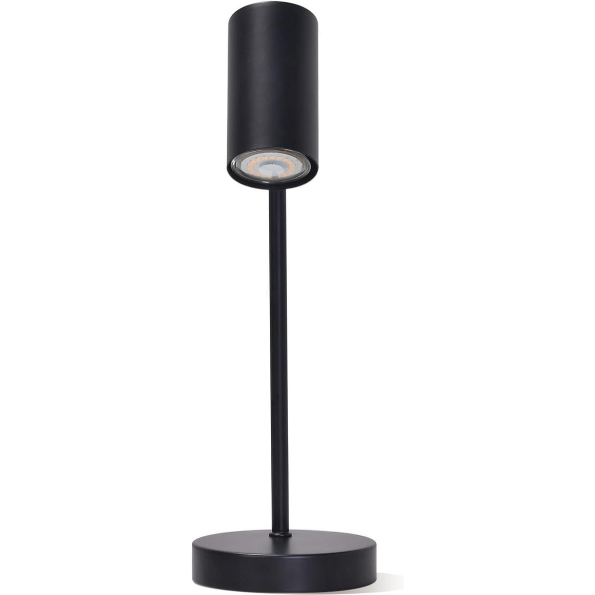 TISCHLAMPE Freya 13/12/35 cm - Schwarz, Metall (13/12/35cm) - ZMH