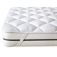 MATRATZENAUFLAGE, 100x200 cm, 100% Polyester, Weiß - Weiß, Textil (100/200cm) - Zollner