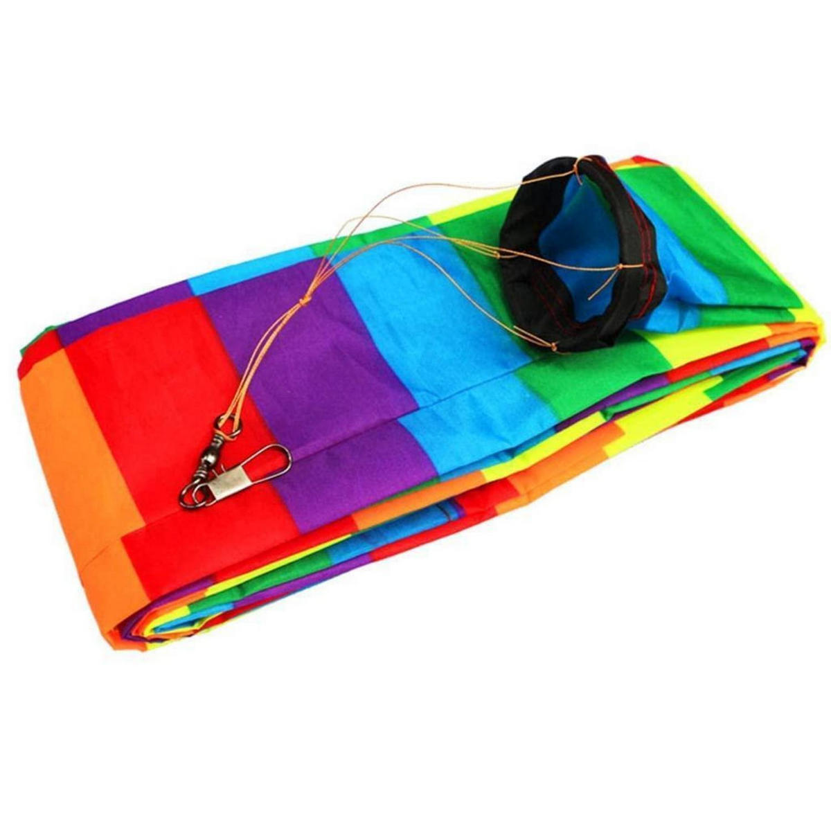 DRACHENSCHWANZ 10 m Regenbogen-Stil - Multicolor, Textil (1000/100/1cm)