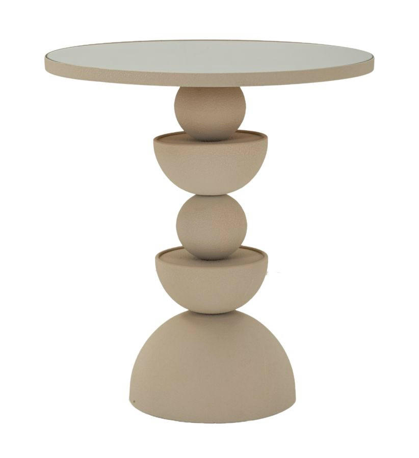 Mauro Ferretti Beistelltisch Creme 45x49.5x45 cm