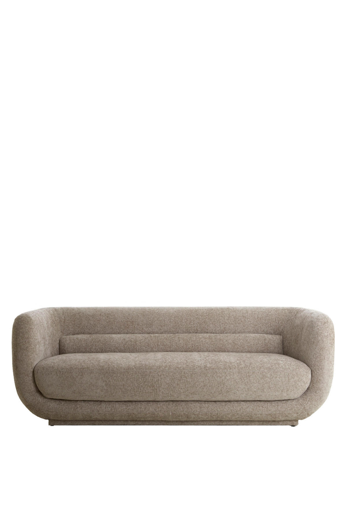 BANK Kialy Braun 237/96/75 cm - Braun, Holz (96/75/237cm) - Light & Living