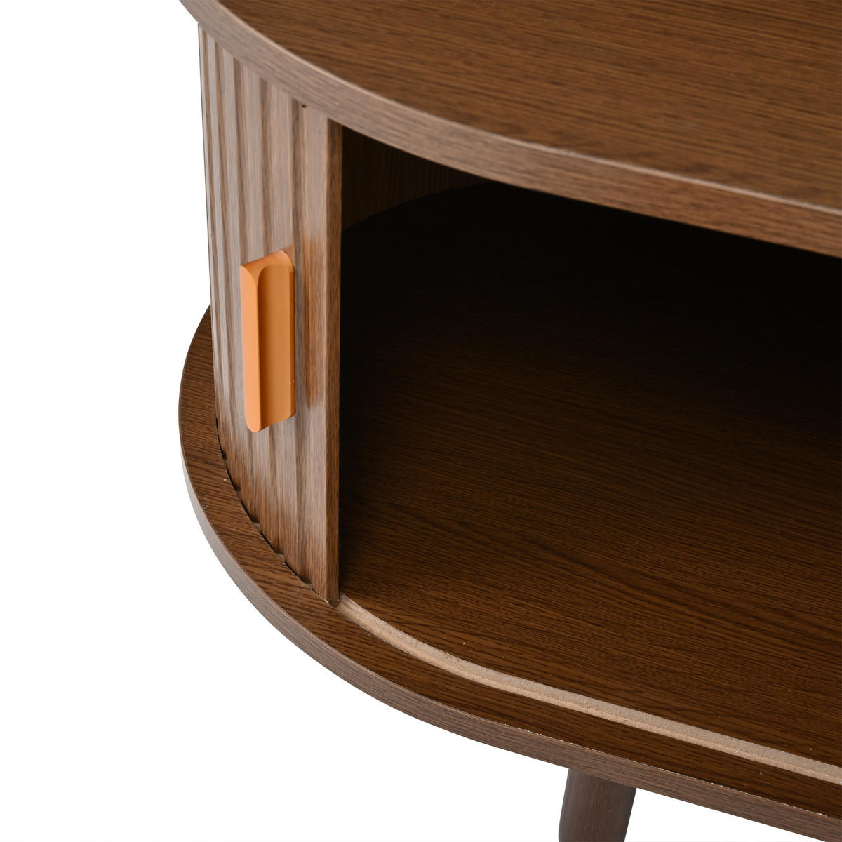 TV-LOWBOARD 170x40x40 cm Nussbaum Rattan 2 Türen 2 Schubladen - Alteiche, Holzwerkstoff (40/40/170cm) - FLIEKS