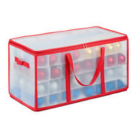 CHRISTBAUMKUGELTASCHE - Multicolor, Wellpappe/Kunststoff (30/31/60cm) - Relaxdays