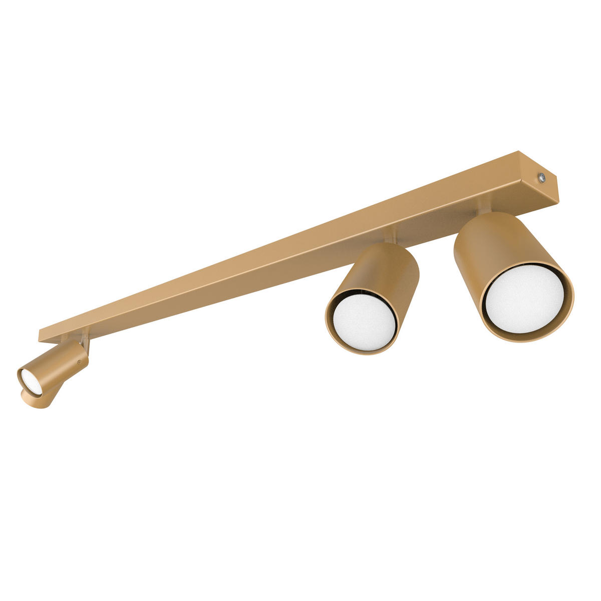 DECKENLEUCHTE - Goldfarben, Metall (6/100/6cm) - Lumicom