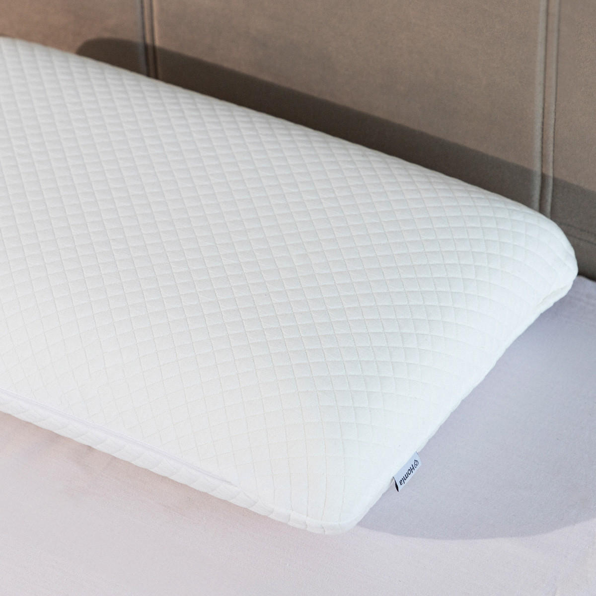 KOPFKISSEN Balie weiß 55/35 cm - Weiß, Textil (55/55cm) - Homla