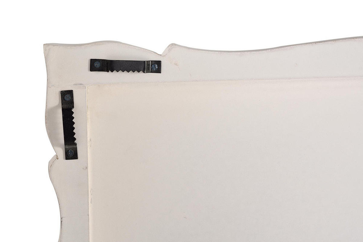 KOPFTEIL Mangoholz - Weiß, Holz (3/81/166cm) - Giner y Colomer