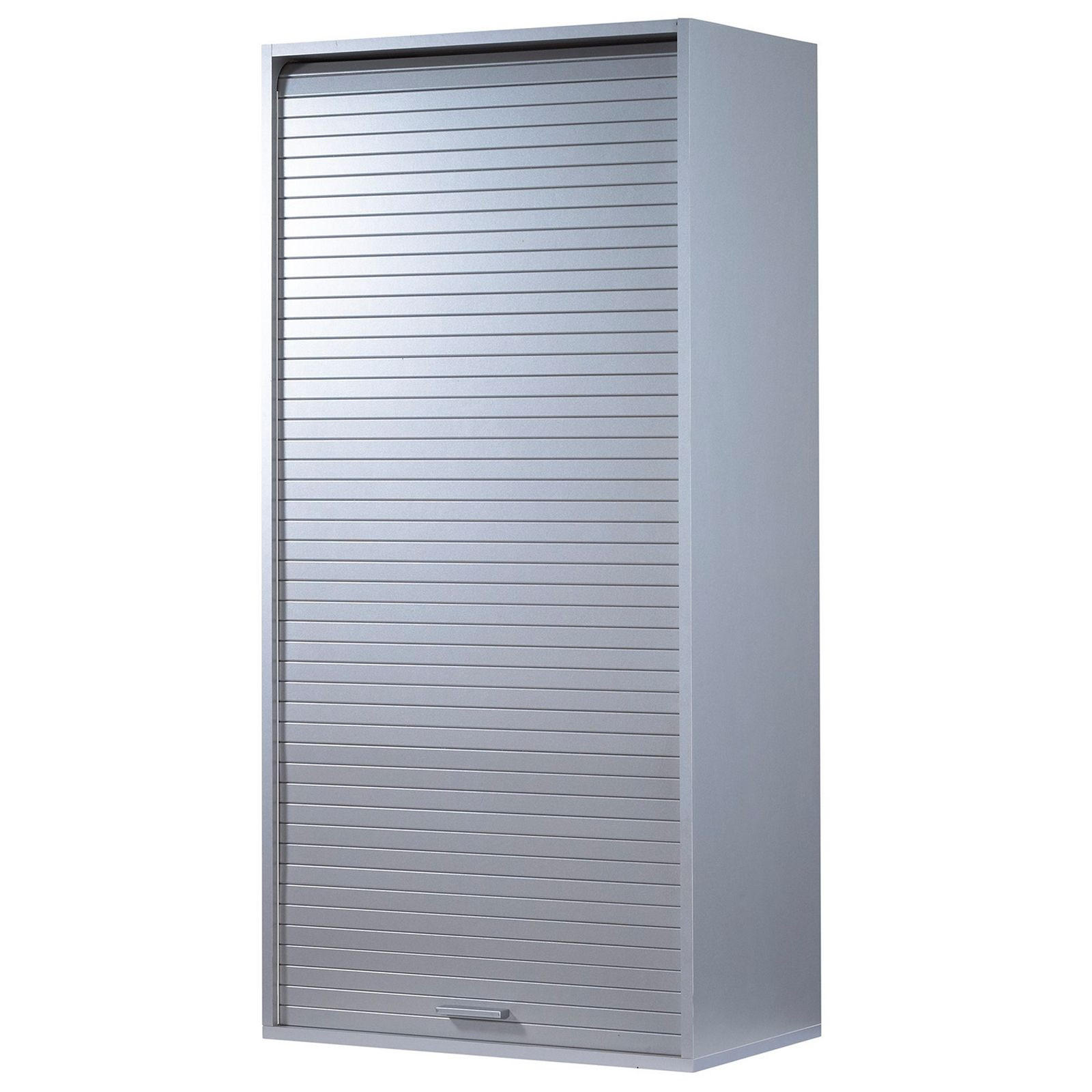 KÜCHENOBERSCHRANK 35/60/124 cm - Alufarben, Holzwerkstoff (60/124/35cm) - Simmob