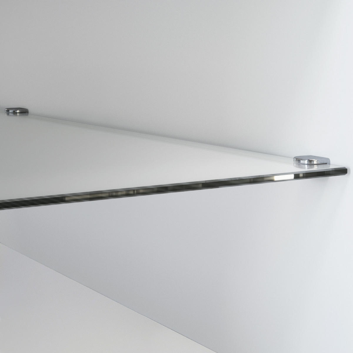 BADMÖBELSET Aloha Absetzungen in Weiß Hochglanz - Weiß Hochglanz, Holzwerkstoff (200/193/51cm) - Vladon
